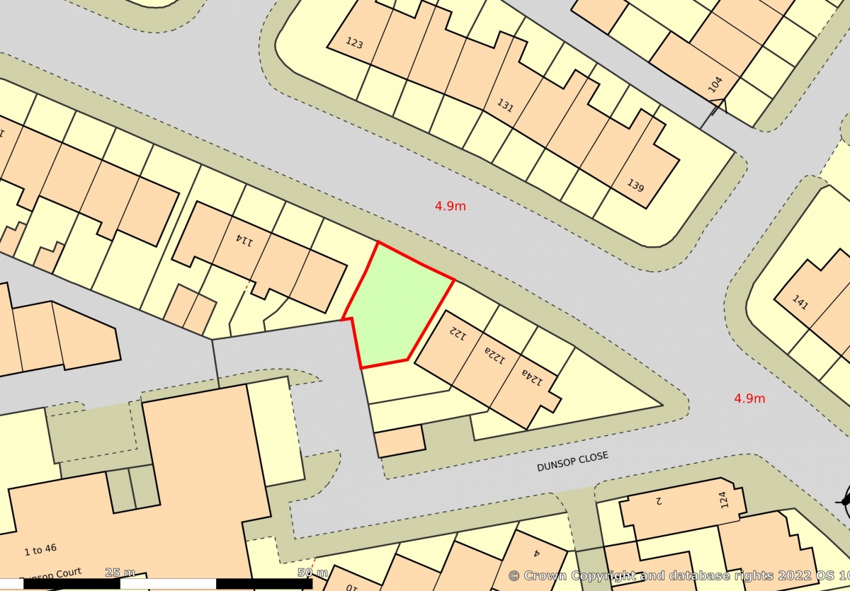 Available at £25,000, Land At 120 Ansdell Road, Blackpool, Lancashire
